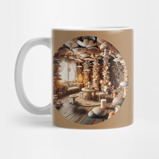 Mush-Room Mushroom art Mug